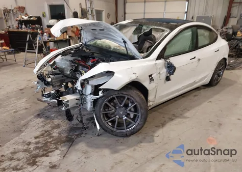 2021 Tesla Model 3 Standard Range Plus Rear-Wheel Drive из США, поврежденный, VIN 5YJ3E1EA8MF096120